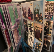 Vintage Beatles Cards In Book